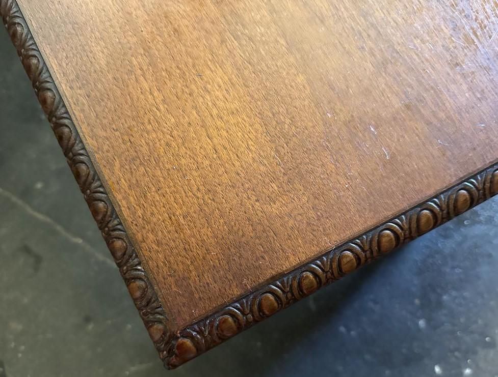 Antique 1920s Spanish Revival Walnut and Burlwood Cedar Chest - Image 8