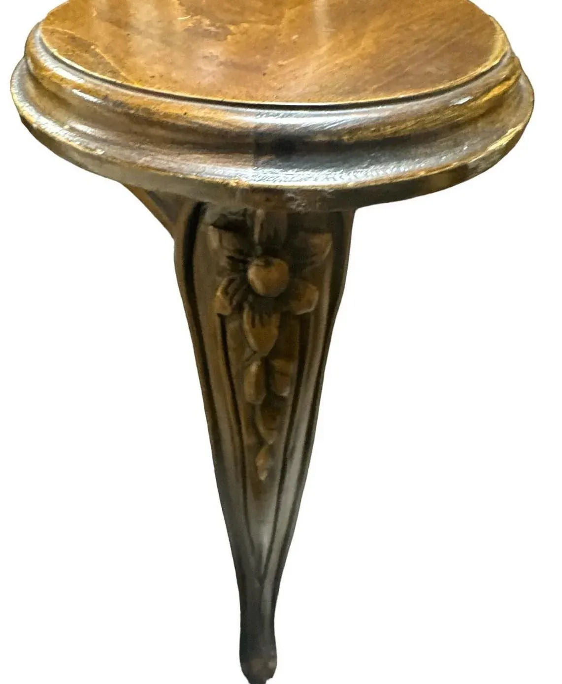 Inlaid Leather and Walnut Louis XV Style Backgammon Table - Vintage Late 20th Century - Image 8
