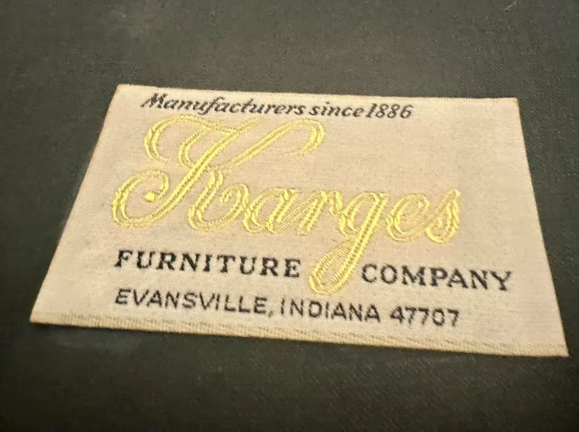 Pair of Vintage Karges Fauteuils With New Leather and 'Frida's Garden' Chintz Upholstery - Image 10