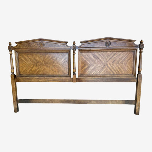 Thomasville Neoclassical King Size Headboard Made in North Carolina 1975 - Image 1